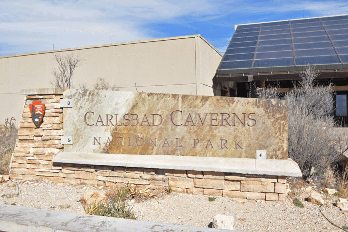 Caverns-sign